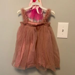 Dessert rose dress